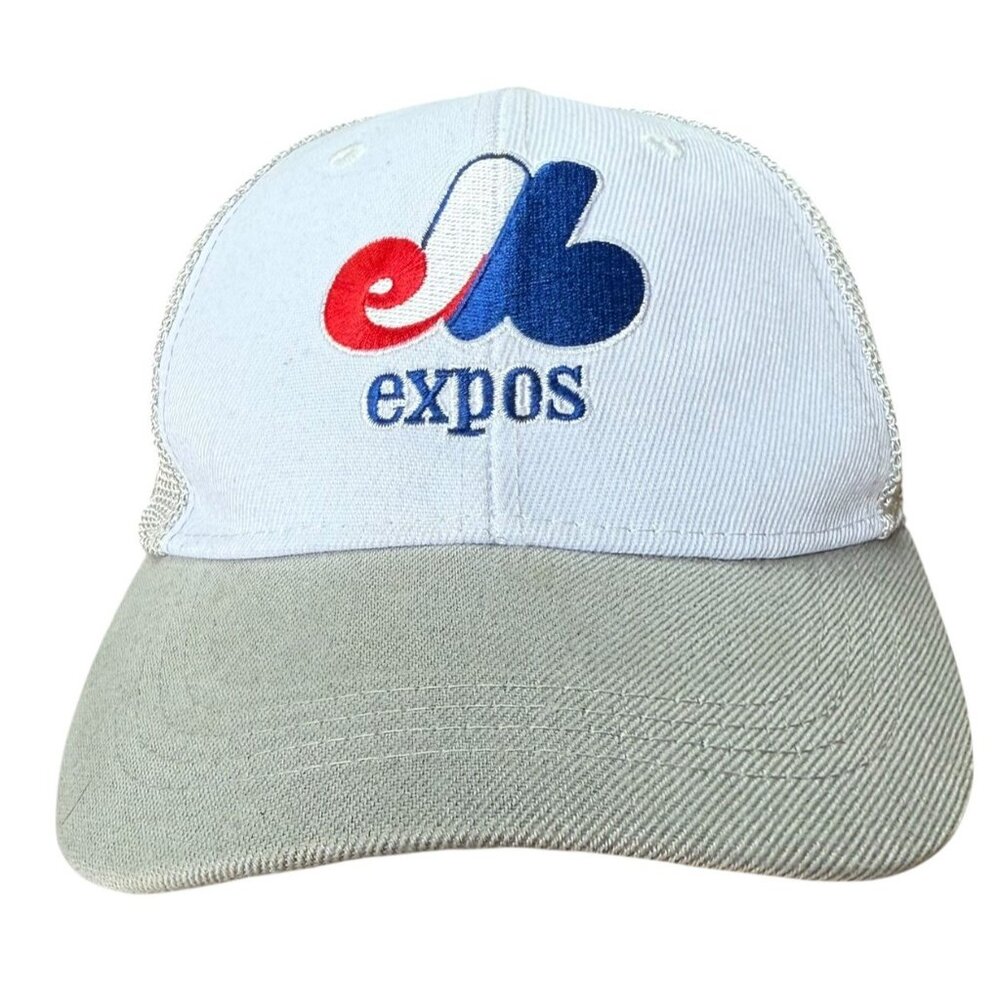 Montreal Expos Hat SnapBack MLB Embroidered Logo Coopserstown